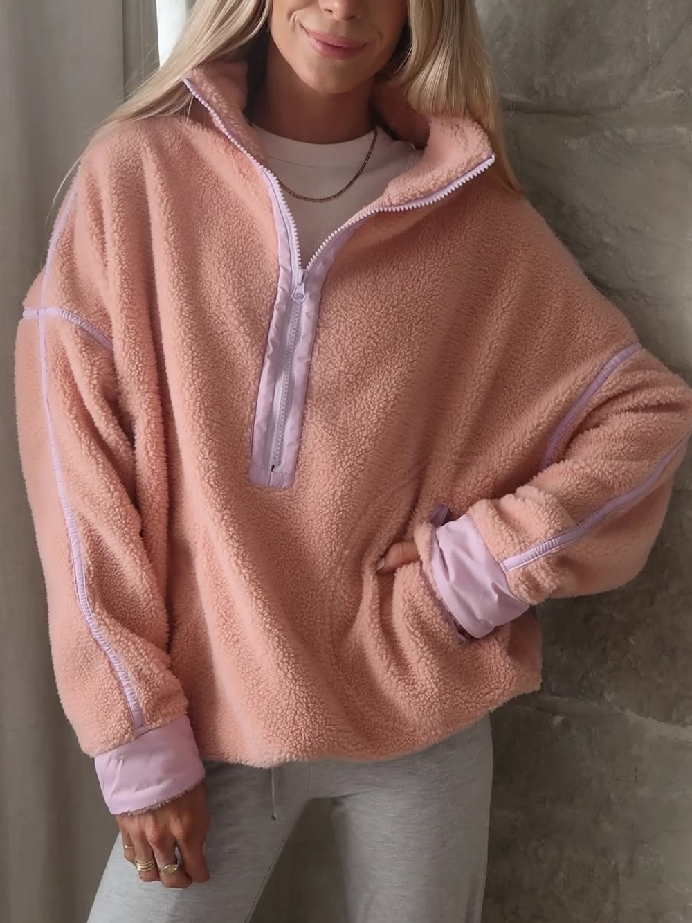 Half Zip Fleece Pullover